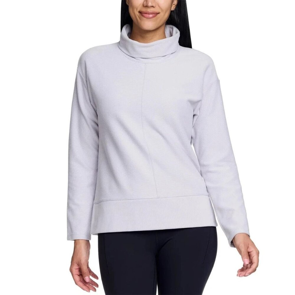 Avalanche Women's Plus Size XXL Lt Purple Cowl Neck Pullover SweatShirt NWT